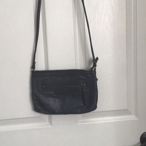 Fossil navy blue crossbody bag - Picture 1 of 6